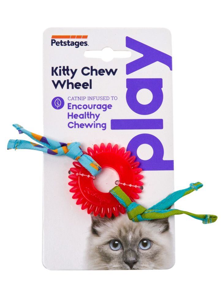 Petstages: игрушка Dental "ОРКА колесико", для кошек