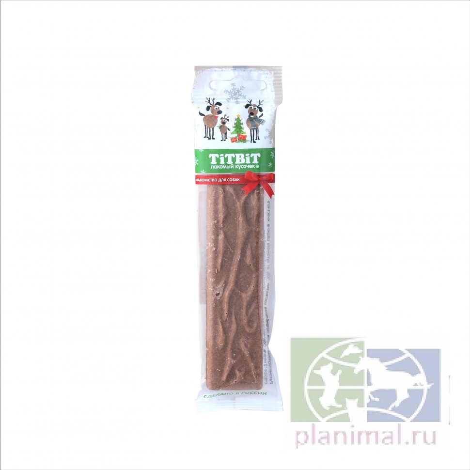 TiTBiT: Шоколад молочный с воздушным рисом для собак 20 г