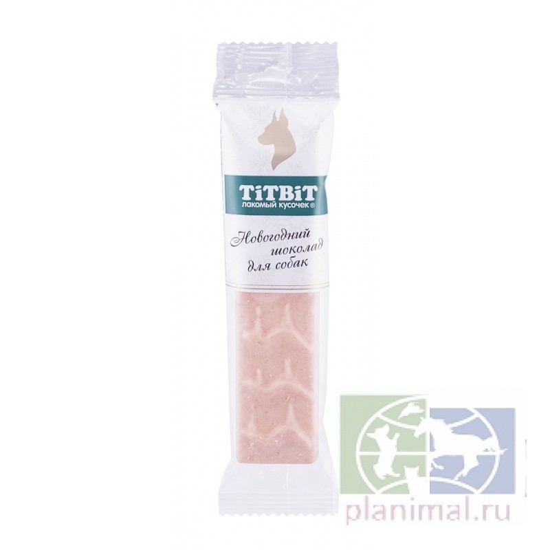 TiTBiT: Шоколад с йогуртом с воздушным рисом для собак 20 г