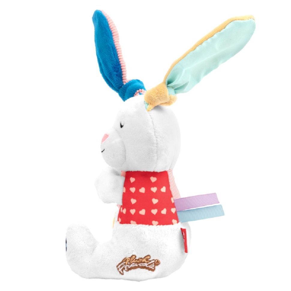 GiGwi: Заяц с кольцом, игрушка для собак, серия PLUSH FRIENDZ, 17 см