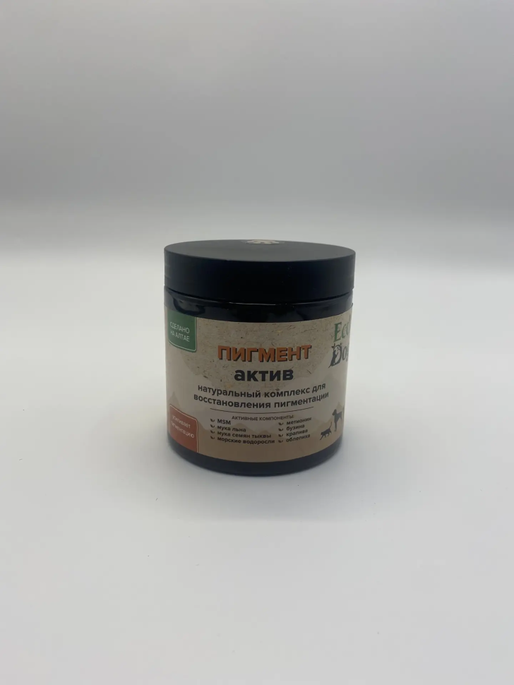 Идальго: Пигмент Актив ЭкоДог, комплекс для восстановления пигментации для кошек и собак, 250 гр.