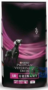 Сухой корм Purina Pro Plan Veterinary Diets UR для собак всех пород при образовании мочевых камней, пакет, 3 кг
