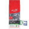Сухой корм Purina Pro Plan для стерилизованных кошек и кастрированных котов, лосось, 10 кг + 2 кг в подарок ПРОМО
