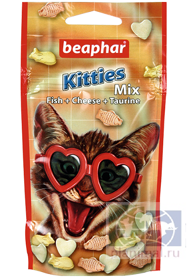 Beaphar: Кормовая добавка Kitty's Mix для кошек, 32,5 гр.