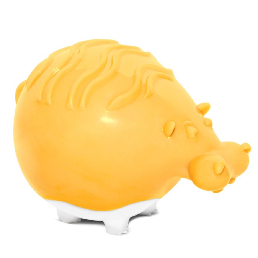 Triol: Игрушка для собак из термопластичной резины Круглый бегемот, 102 мм