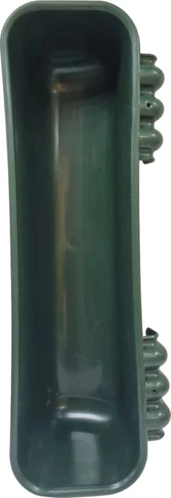 Кормушка подвесная длинная усиленная, армированный стекловолоконный пластик,  42 - 44 л., ширина 100 см, глубина 35 см, Китай