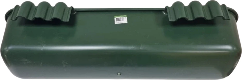 Кормушка подвесная длинная усиленная, армированный стекловолоконный пластик,  42 - 44 л., ширина 100 см, глубина 35 см, Китай