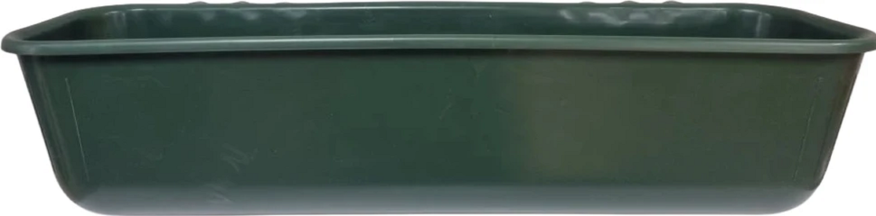 Кормушка подвесная длинная усиленная, армированный стекловолоконный пластик,  42 - 44 л., ширина 100 см, глубина 35 см, Китай