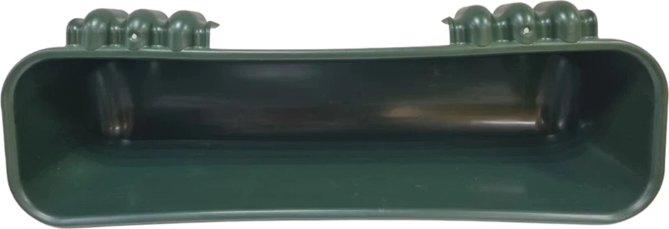 Кормушка подвесная длинная усиленная, армированный стекловолоконный пластик,  42 - 44 л., ширина 100 см, глубина 35 см, Китай