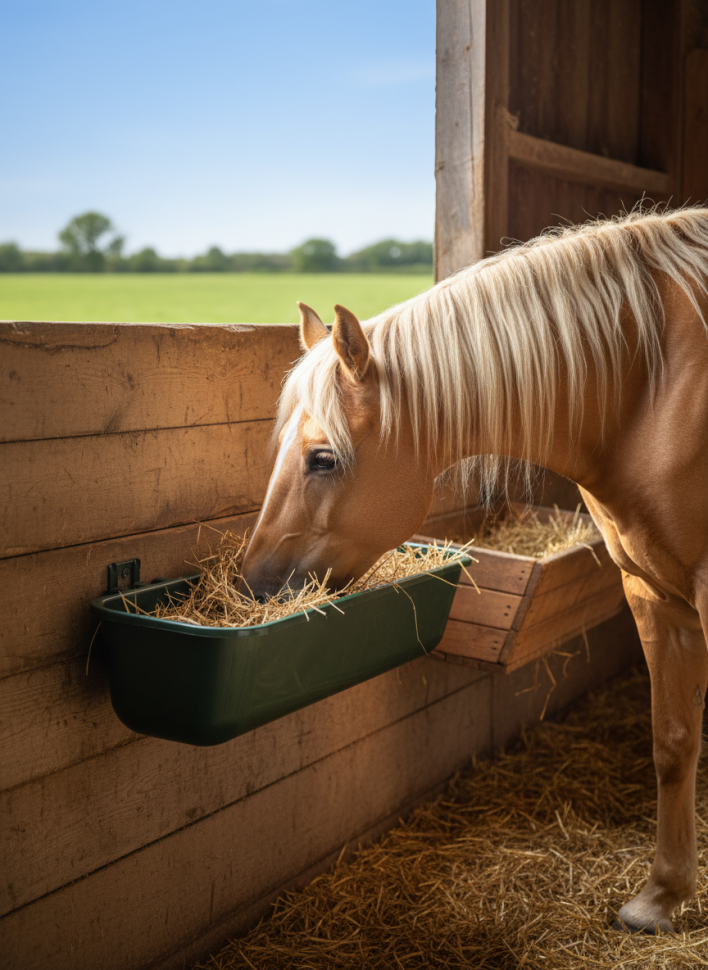Кормушка подвесная длинная усиленная, армированный стекловолоконный пластик,  42 - 44 л., ширина 100 см, глубина 35 см, Китай