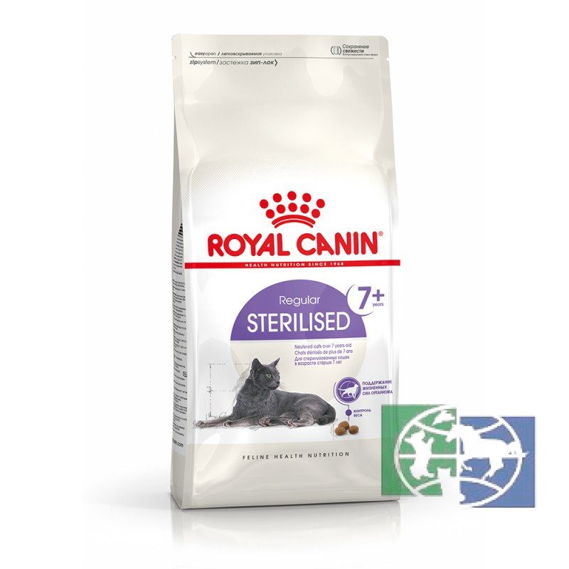 RC Sterilised  +7  д/стерилиз./кастрир. кошек, 0,4 кг