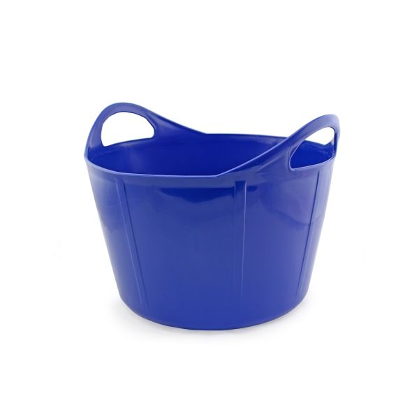 Suevia: Тазик кормушка гибкий 17 л с ручками, из пищевого пластика D=35см, h=25,5 см, арт. 5080