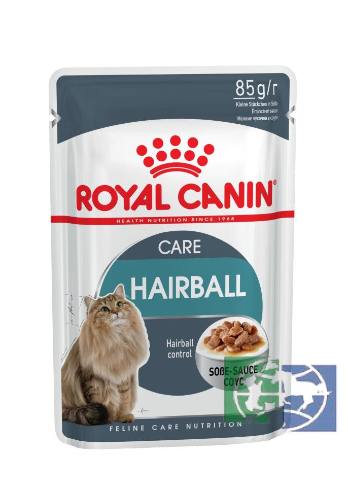 RC Hairball Care 0.085 в соусе влажный д/кошек