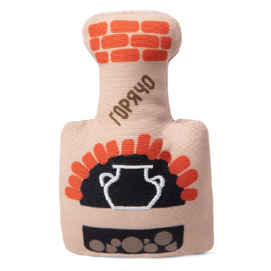 Triol: Игрушка для кошек мягкая Печка, 10 см, арт. 22141054