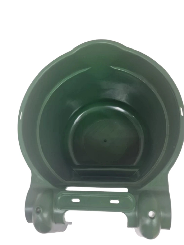 Кормушка / поилка пластик подвесная круглая, усиленная 8 л., D дня 20 см, D верха 25 см, h= 21 см, толщина пластика 4.5 мм, Китай