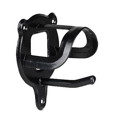 Horze: Кронштейн для уздечки, черный/серебристый, арт. 50020