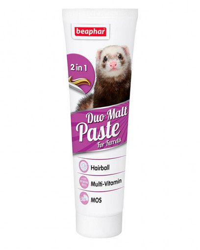 Beaphar: "Duo Malt Paste" паста для очистки кишечника, для хорьков, 100 гр