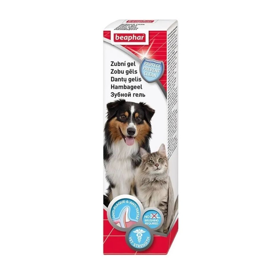 Beaphar: Tooth gel Зубной гель, для кошек и собак, 100 гр