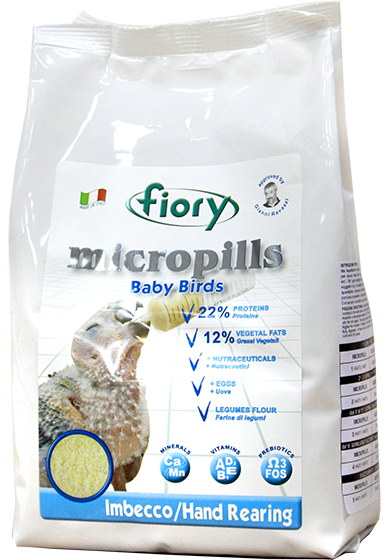FIORY корм для птенцов Micropills Baby Birds для ручного вскрамливания 1,5 кг