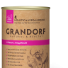 Консервы для собак GRANDORF буйвол и индейка в желе, 400 гр.