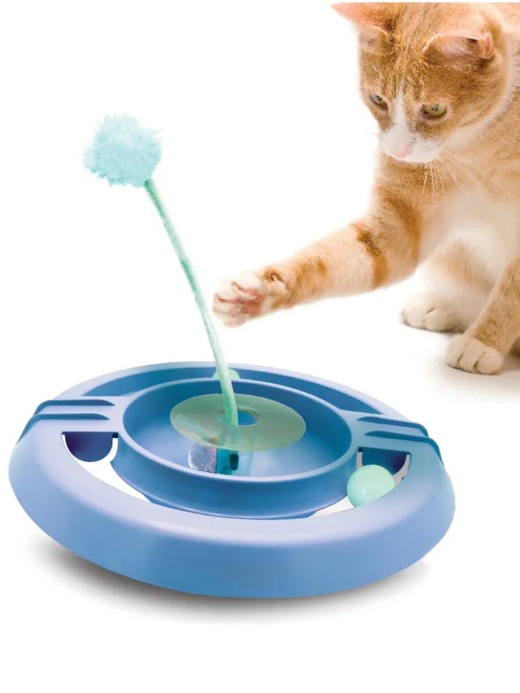 Petstages: игрушка Трек-неваляшка, для кошек, 34 см