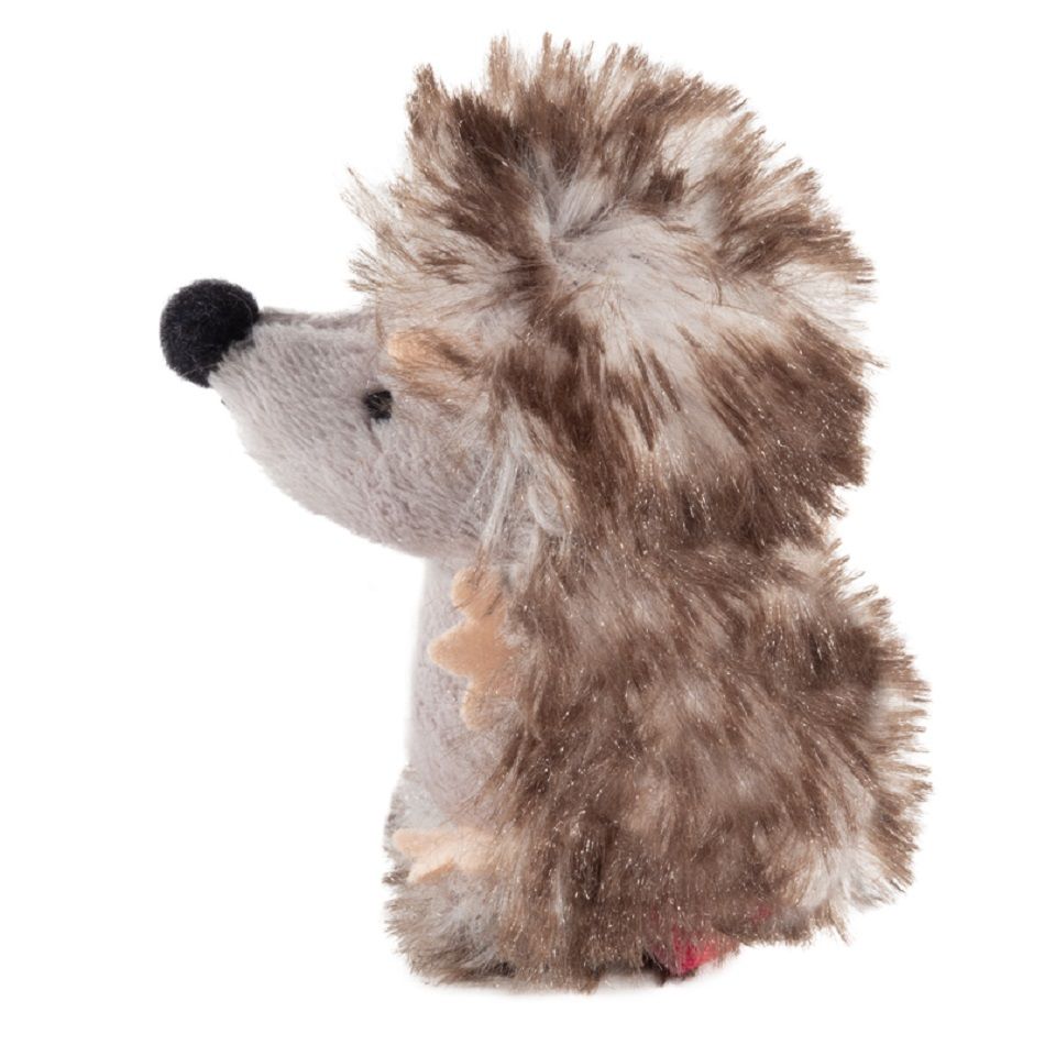 GiGwi Игрушка для кошек Ежик с погремушкой 7 см, серия CATCH & SCRATCH, арт. 75029