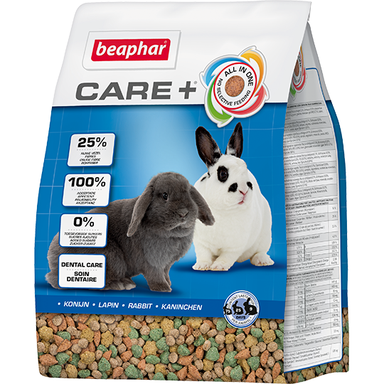 Beaphar: Корм Care+ для кроликов, 250 гр.