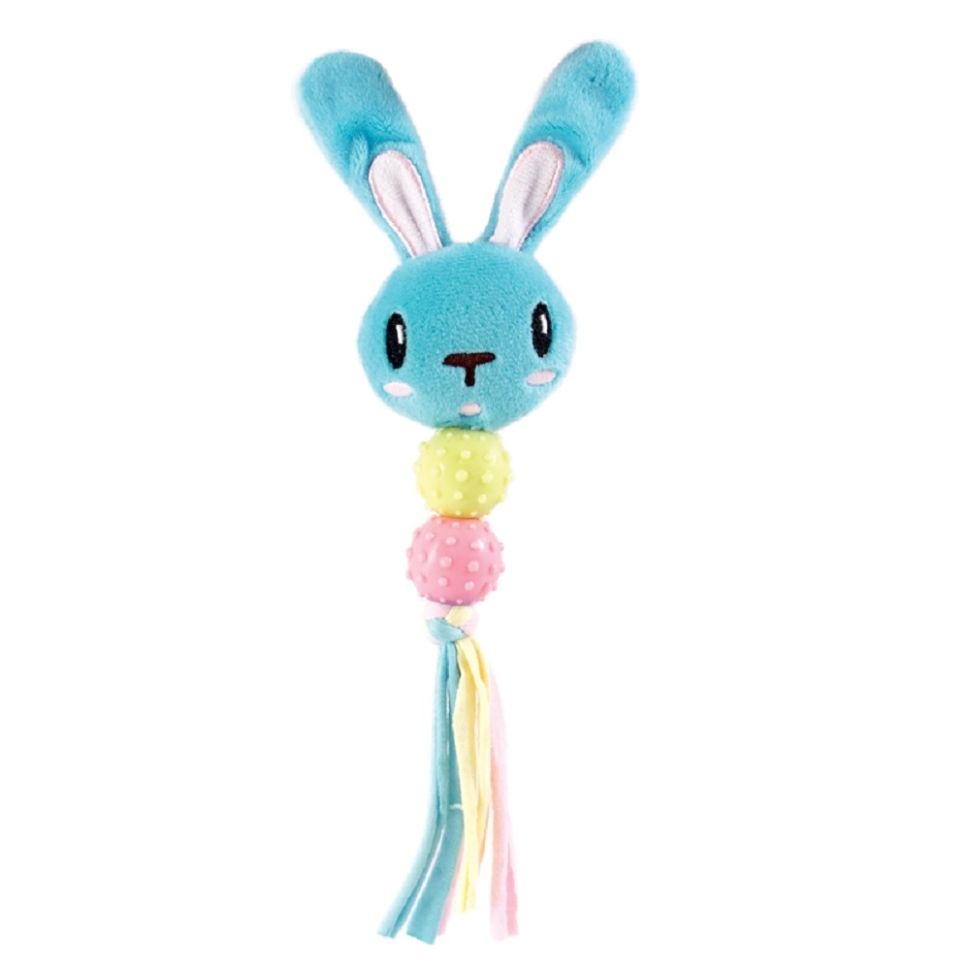 Triol: Зайчонок, игрушка для щенков мягкая, серия PUPPY, 170/275 мм