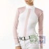 Сavalliera: Рубашка женская CHERISH с длинным рукавом, белый/розовый, р-р М, 172-309403