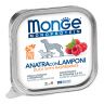 Monge Dog Monoprotein Fruits консервы для собак паштет из утки с малиной 150 гр.