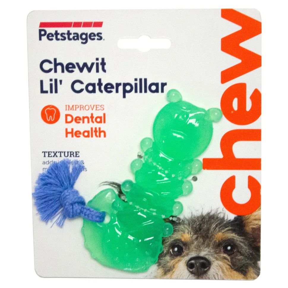 Petstages: игрушка Mini "ОРКА гусеница" для собак, 12 см