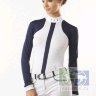 Сavalliera: Рубашка женская CHERISH с длинным рукавом, белый/синий, р-р L, 172-309403