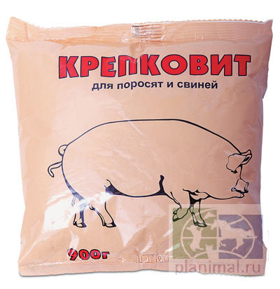 Ваше хозяйство: Крепковит кормовая добавка для поросят и свиней, 900 гр.