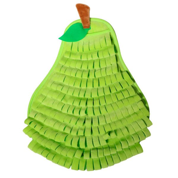 Mr.Kranch: Нюхательный коврик, Груша, зеленая, 41х33 см