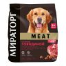Winner сухой корм MEAT для средних и крупных пород собак с говядиной, 1,1 кг