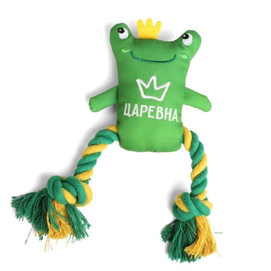Triol: Игрушка для собак мягкая Царевна-лягушка, 120/220 мм, арт. 12141266