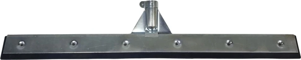 Скребок для уборки навоза цельнорезиновый, черный 65 см, металл, резина 5 мм, без ручки, Китай