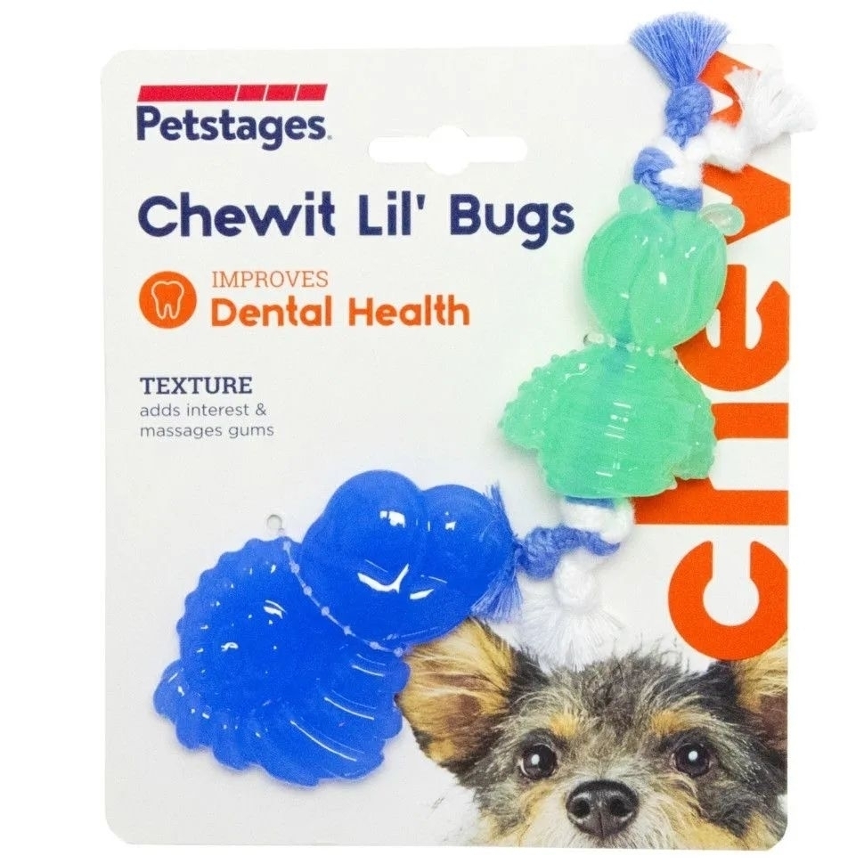 Petstages: игрушка Mini "ОРКА жуки" для собак, 15 см, пара