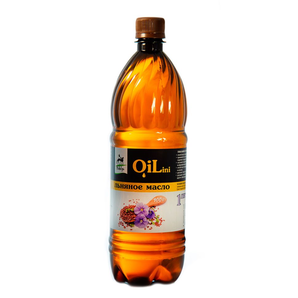 Идальго: Масло льняное, 1 л.