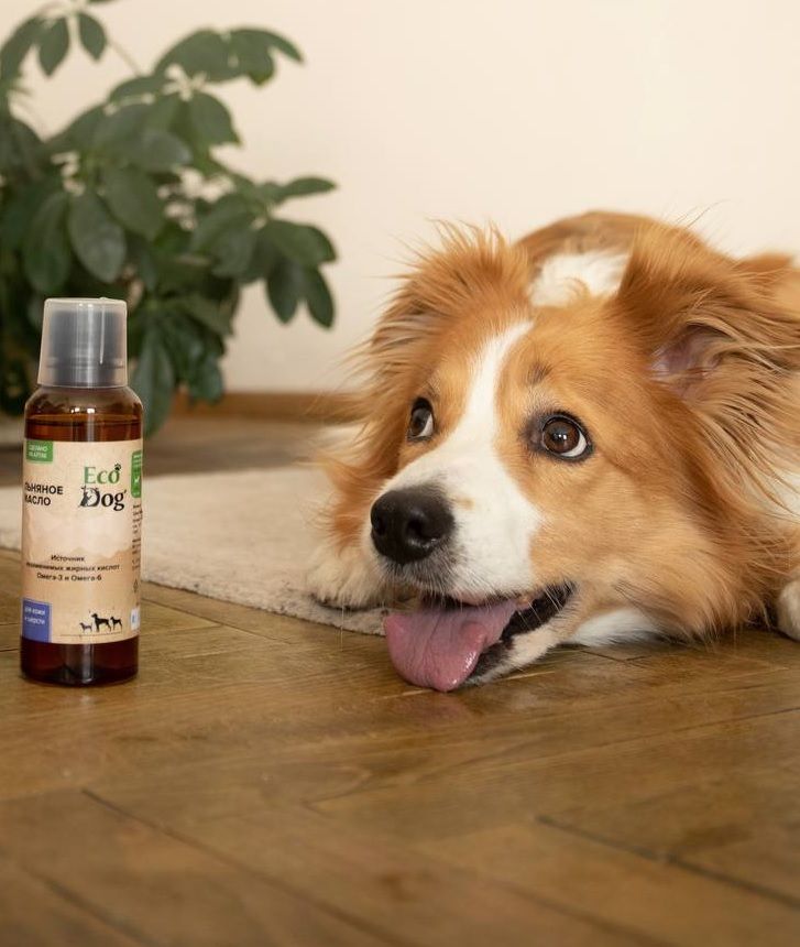 Идальго: Масло льняное для собак и кошек, 200 мл