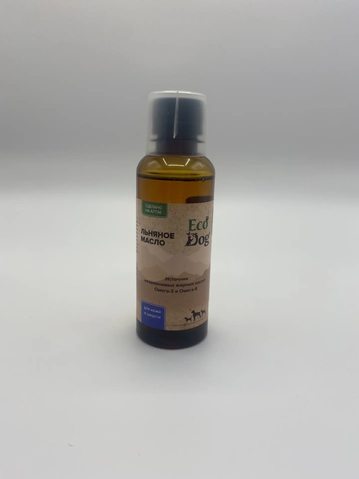 Идальго: Масло льняное для собак и кошек, 200 мл