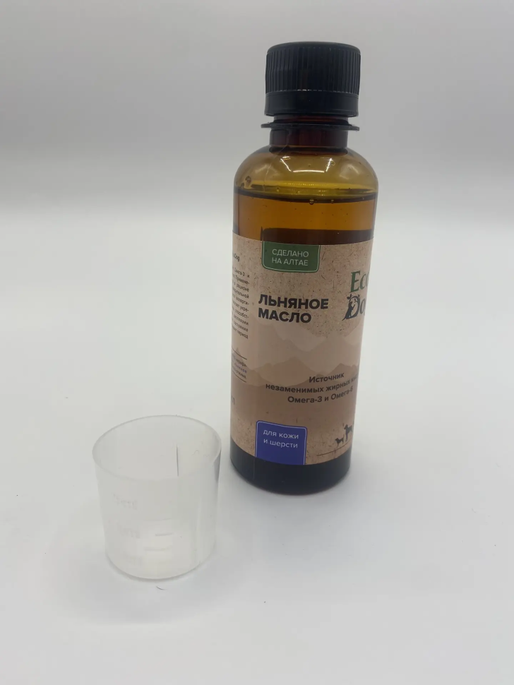 Идальго: Масло льняное для собак и кошек, 200 мл