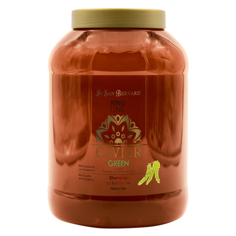 ISB: Green Caviar, Шампунь "Зеленая Икра" ревитализирующий, без лаурилсульфата натрия, 3 л
