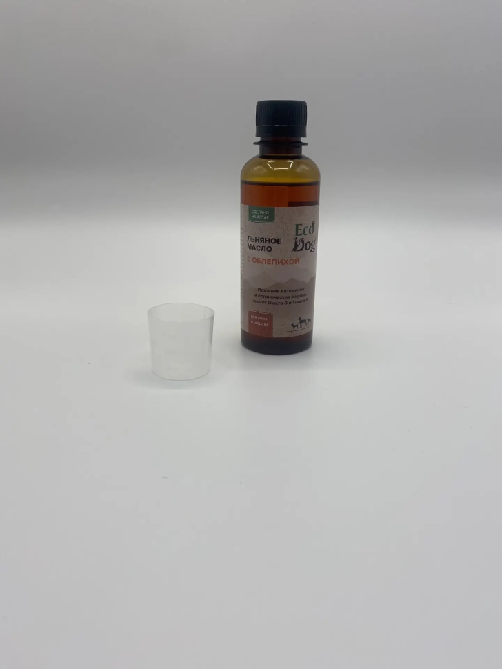 Идальго: Масло льняное с облепихой для собак и кошек, 200 мл