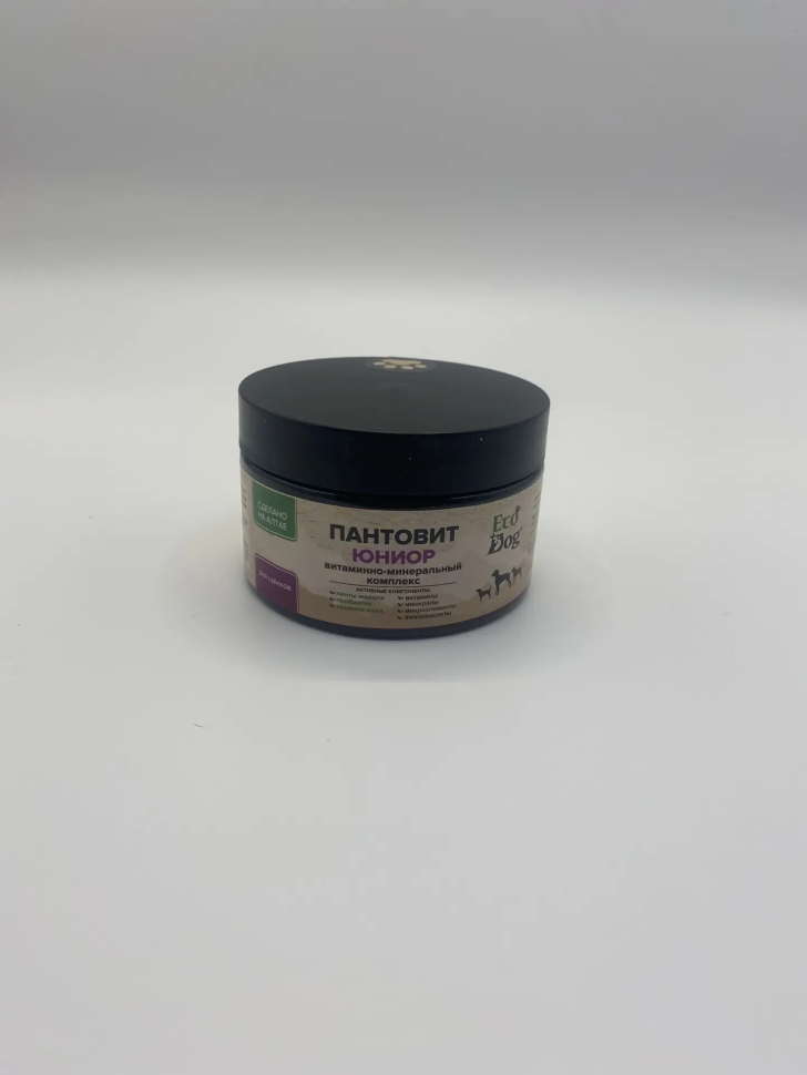 Идальго: ЭкоДог Пантовит Юниор, витаминно-минеральный комплекс  для щенков, 200 гр.