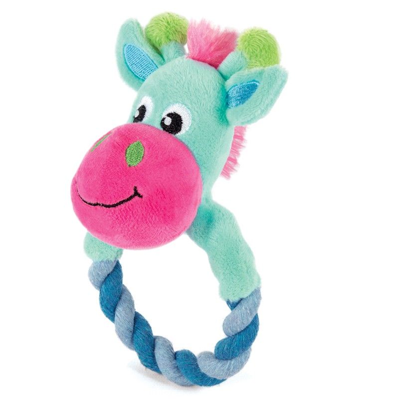 Triol: Игрушка для собак Жираф с кольцом, 90*170 мм, арт. 12141128