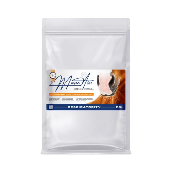 Пробио: More air express formula комплексная защита легких и дыхательных путей, при ХОБЛ для лошадей, эко-пак 1350 гр.
