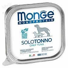 Monge Dog Monoprotein Solo консервы для собак паштет из тунца 150 гр.