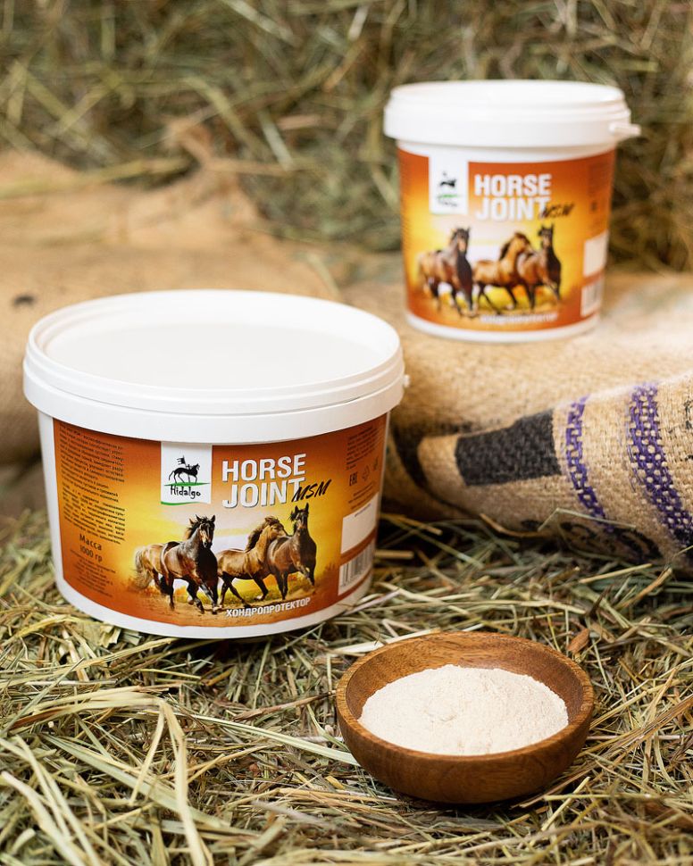 Идальго: Horse Joint +MSM, хондропротектор, 1 кг