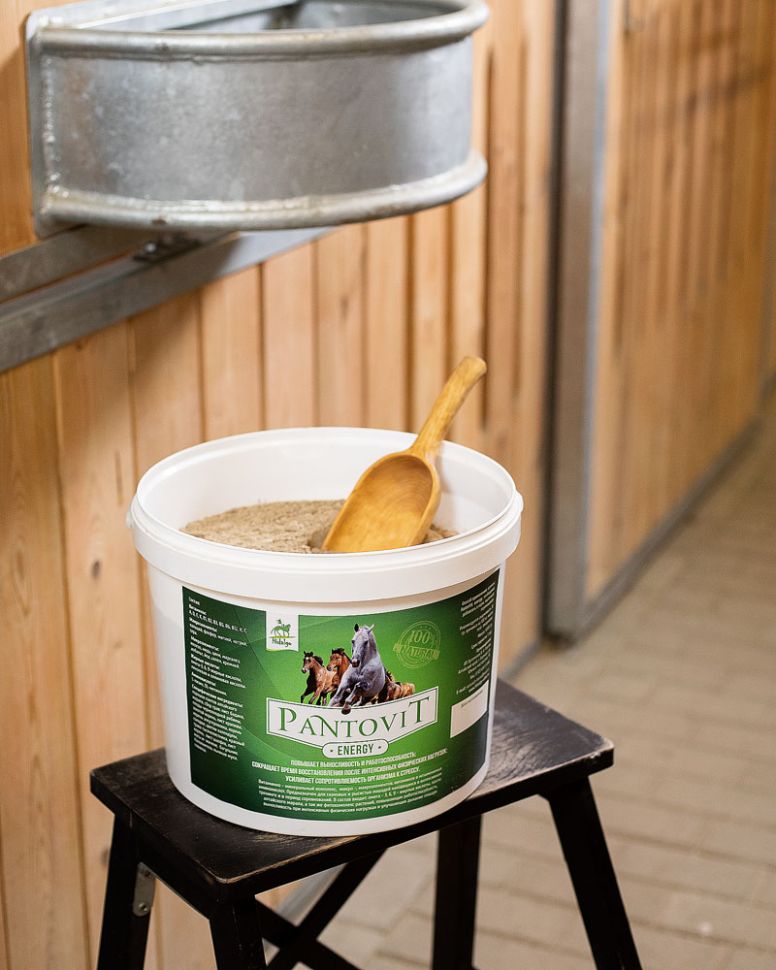 Идальго: PantoVit Energy / Пантовит Энерджи витаминно-минеральный комплекс для лошадей в тренинге, 5 кг